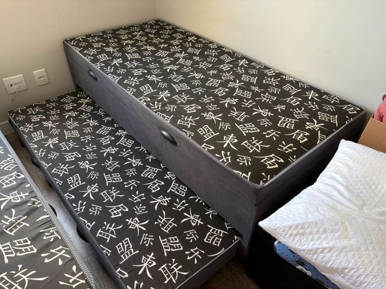 Cama box solteiro + Cama box e auxiliar - Foto 4