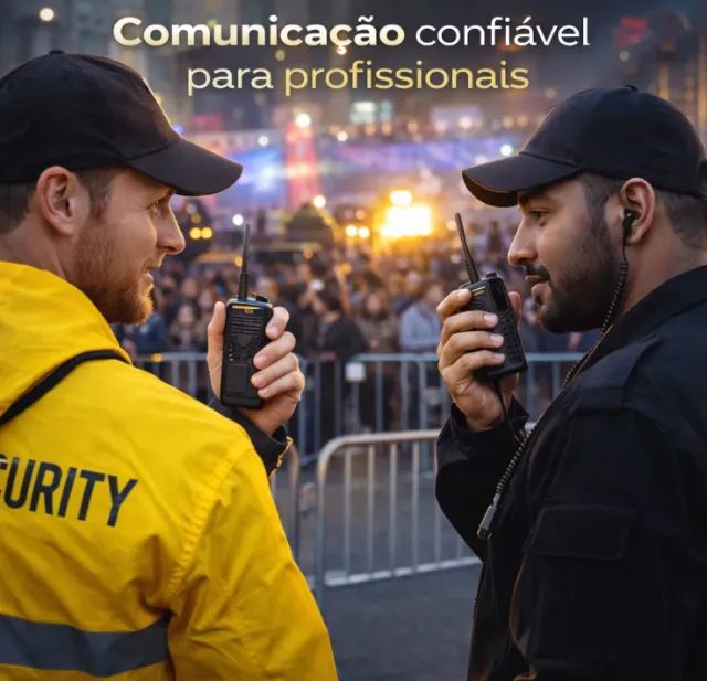Kit 2 Radio Walk Talk Hold On Comunicador 16 Canais 12km - Foto 5