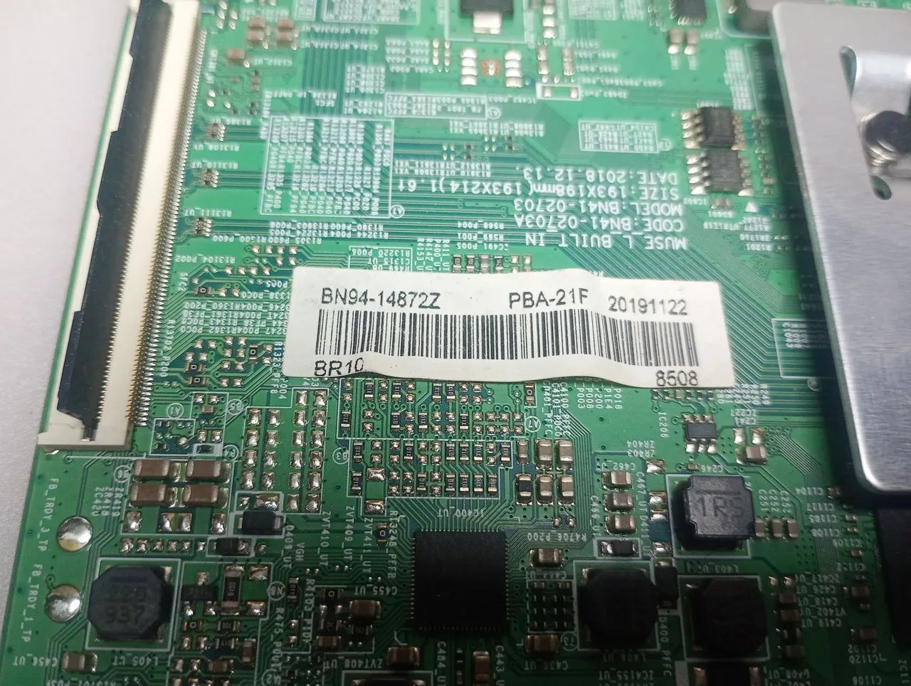placa principal Samsung un55RU7100g original funcionando perfeitamente  - Foto 2