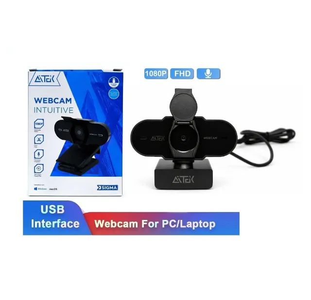 Webcam Full Hd 1080p com Microfone Aitek