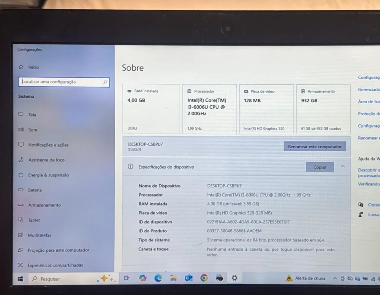 Notebook positivo, memória de 1tb - Foto 5