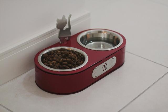 Comedouro para Gatos - Vermelho - Foto 2