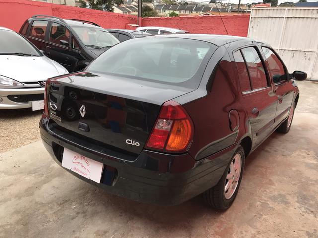 Clio sedan 2003 1.6 RT completo - Foto 12