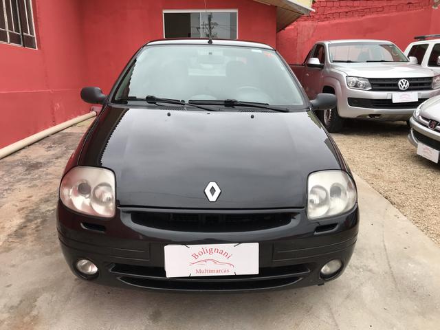 Clio sedan 2003 1.6 RT completo - Foto 10