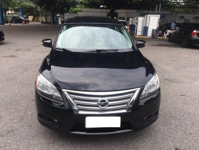 Nissan sentra 2016 unique 2.0 flex top de linha teto solar e interior bege muito novo - Foto 4