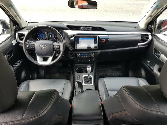 Hilux SRV 2016 Único Dono Rodas SRX 2.8 Automática 4x4 pneus Novos - Foto 4