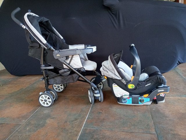 Carrinho + bebê conforto Chicco com isofix - Foto 6