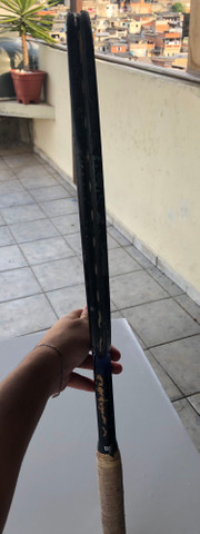 Raquete antiga, preço negociável - Foto 2