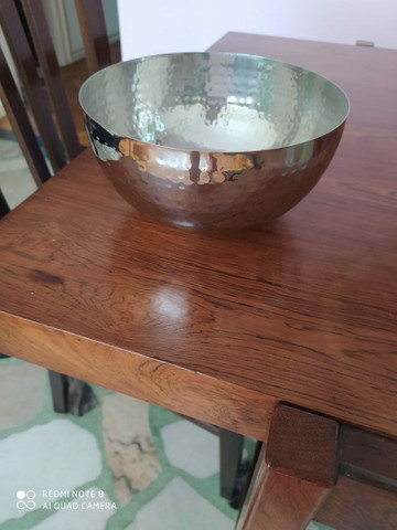4 potes decorativos de aço inox - Foto 4