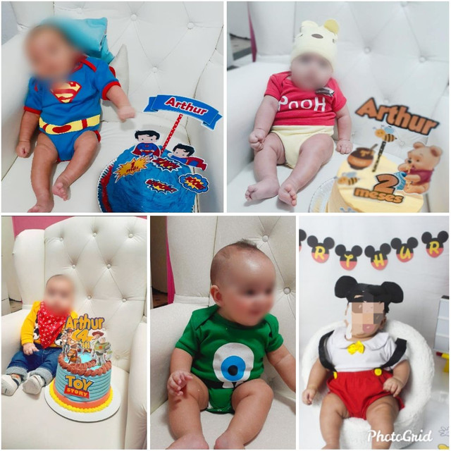 Roupas de mesversario
