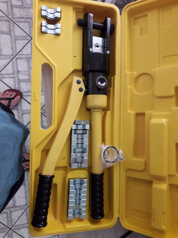 Alicate prença terminais eletricos novo