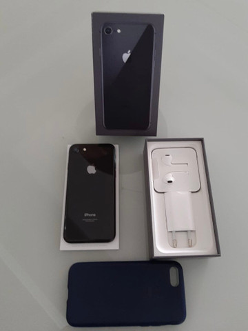 IPhone 8 64GB Cinza com Nota Fiscal - Foto 3