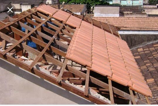Telhados, Reformas e pintura em geral