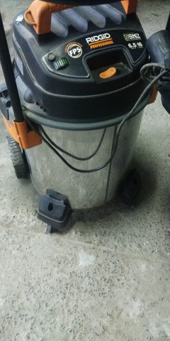 Aspirador Industrial de Pó e Líquido 60,56 Litros 6.5HP - Ridgid
