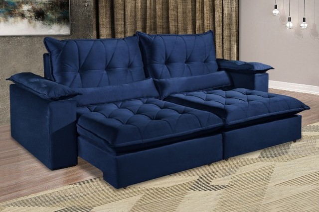 Sofá Retrátil e Reclinável ZItáliaZ - Foto 4