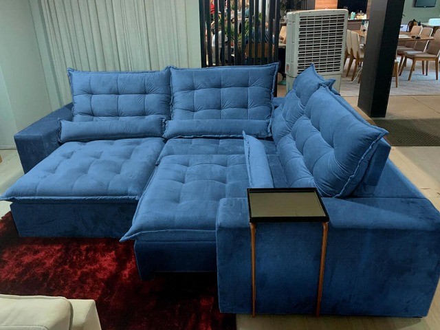 Sofá Retrátil e Reclinável Canto ZFrançaZ - Foto 4