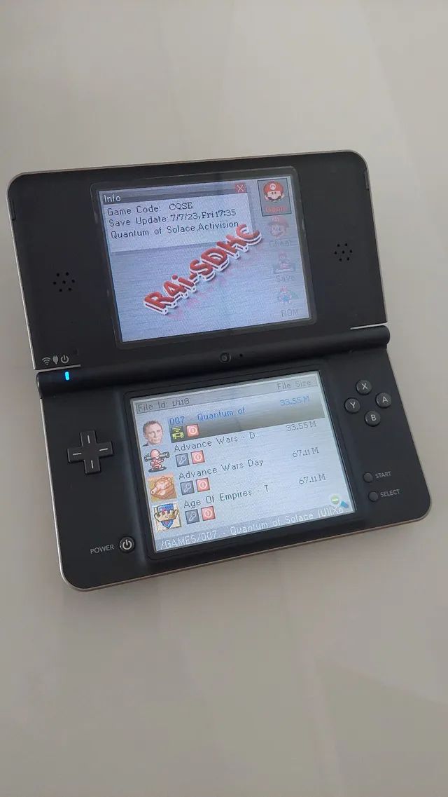 Nintendo Dsi XL desbloqueado 