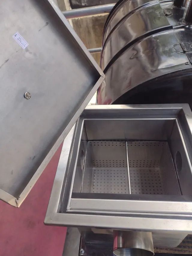 Cx de gordura inoxidável  - Foto 2