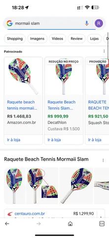 Raquete Beach Tennis mormaii Slam