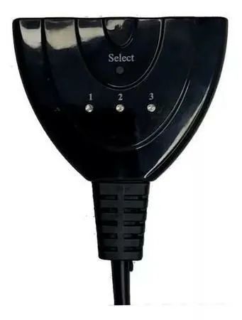 Hub Hdmi Switch 3x1 Adaptador conversor Cabo 3 Entradas x 1 Saída - Foto 6