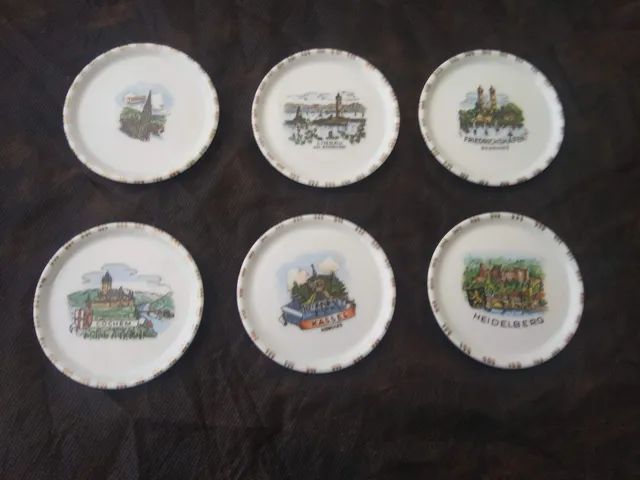 Porcelanas alemãs, antigos porta copos  - Foto 2