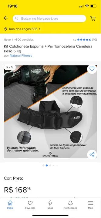 Kit fitness novo!!! - Foto 2