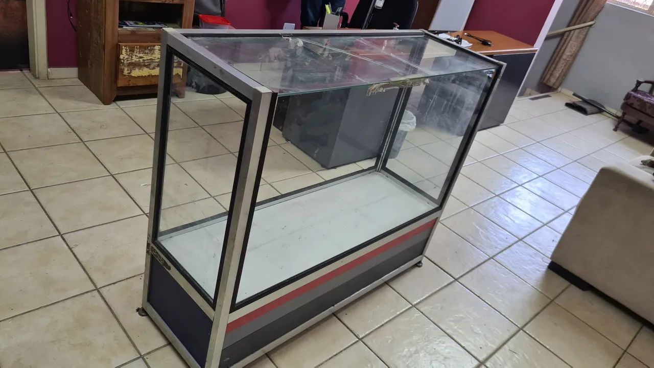 BALCAO VITRINE EXPOSITOR ATENDIMENTO  - Foto 2