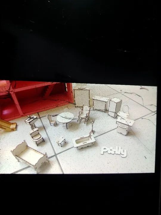 Casinha de Boneca de Madeira melhor presente ZAP * - Foto 2