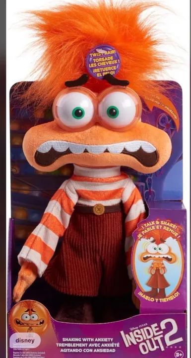 Boneco divertidamente - Ansiedade - Foto 2