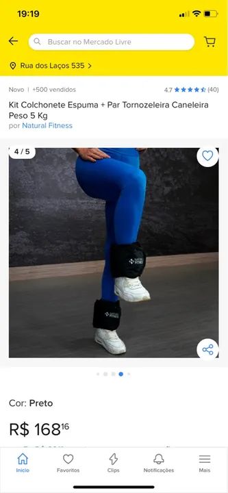 Kit fitness novo!!! - Foto 4
