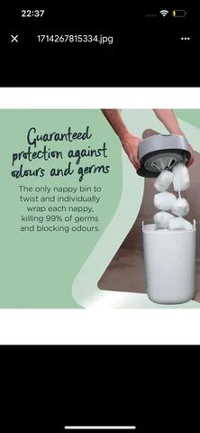 Lixeira fralda TOMMEE TIPPEE twist & click - Foto 2