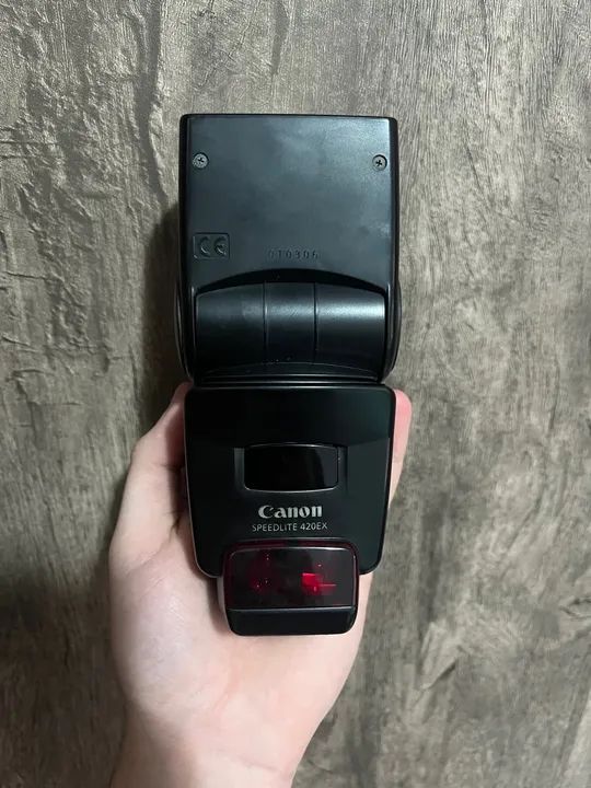 Flash Canon Speedlite 420ex para Câmera