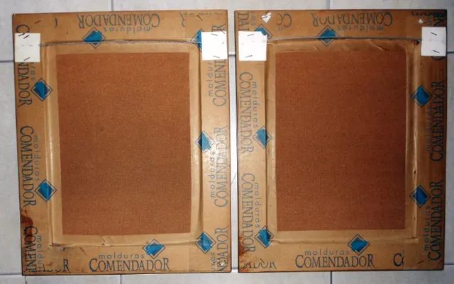 Quadros com motivo Floral e moldura tamanho 3 x  41 x 50 Cm com vidro. - Foto 6