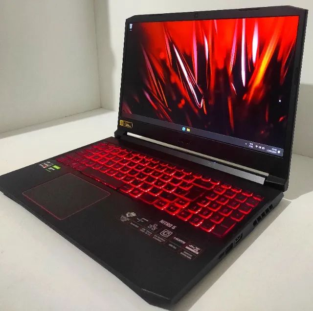 Notebook Gamer Acer Nitro 5 Ryzen 7 5800H (8 Núcleos)  GTX 1650 144Hz (Semi Novo) - Foto 3