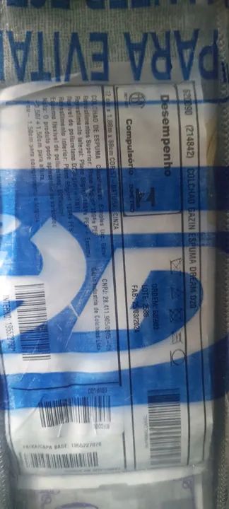 Colchão de solteiro NOVO64330587437185121