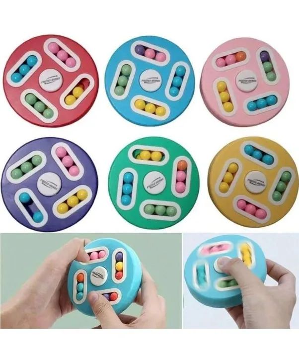 Fidget spinner cubo mágico dupla face - Foto 3