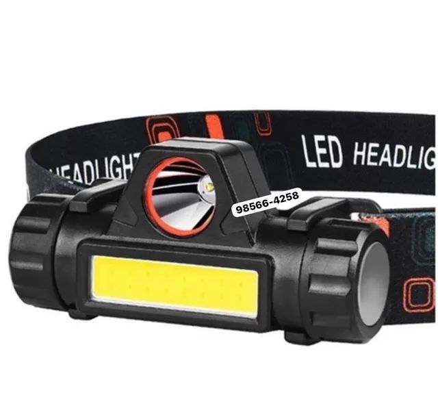 Lanterna de cabeça 2 luminárias - Foto 3