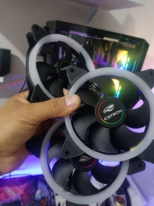 Kit fan para PC tudo no precinho  - Foto 6
