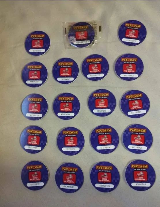 Tazos Pac Man da Elma Chips  - Foto 2
