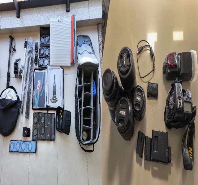 Kit Completo para Fotógrafos ( Tudo junto ) Não vende separado.