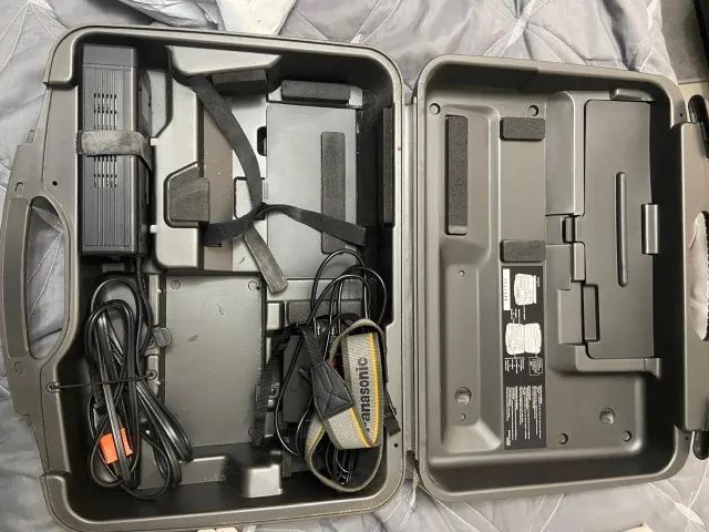Filmadora Panasonica Piezo Auto Focus VHS Bateria  - Foto 2