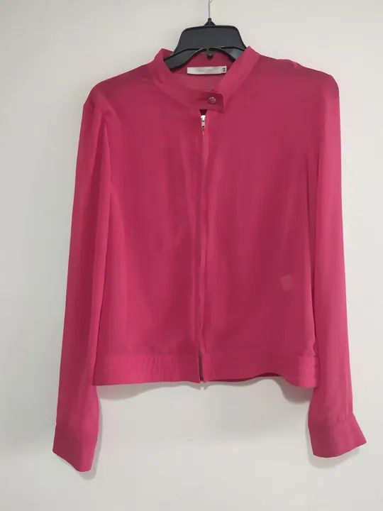 Jaqueta corta vento pink, transparente da Gregory 