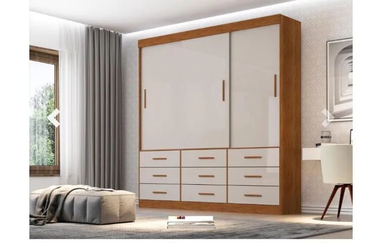 guarda roupa 9 gavetas new star 
