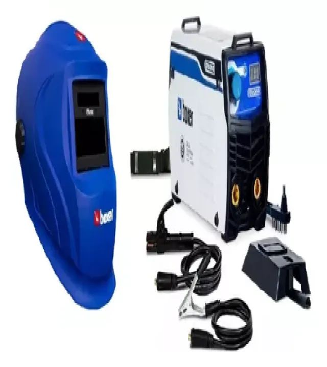 Kit Maquina De Solda 140a Touch145 + Mascara Boxer