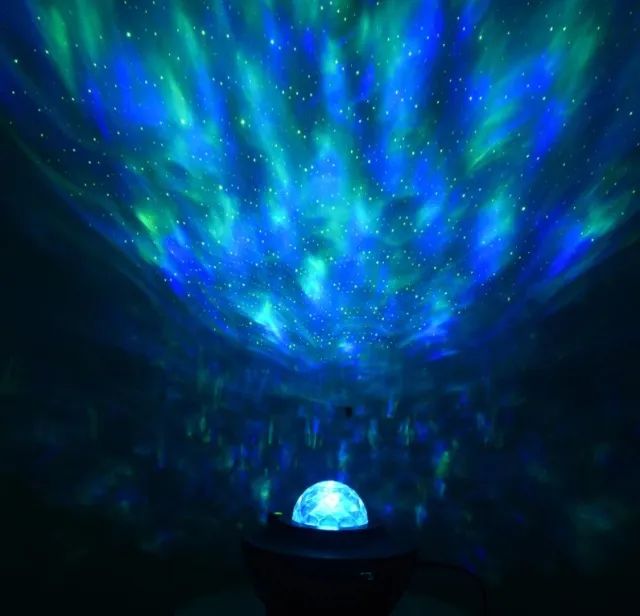 Projetor Galaxia decoração e iluminação com som e bluetooth - Foto 4