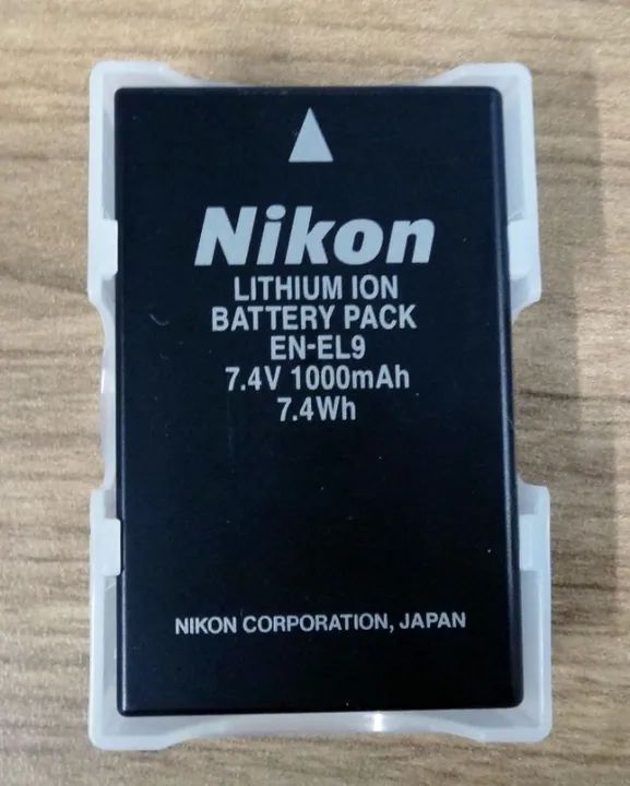 Bateria Nikon EN-EL9 (Original) D40, D60, D90, D3000 e D5000