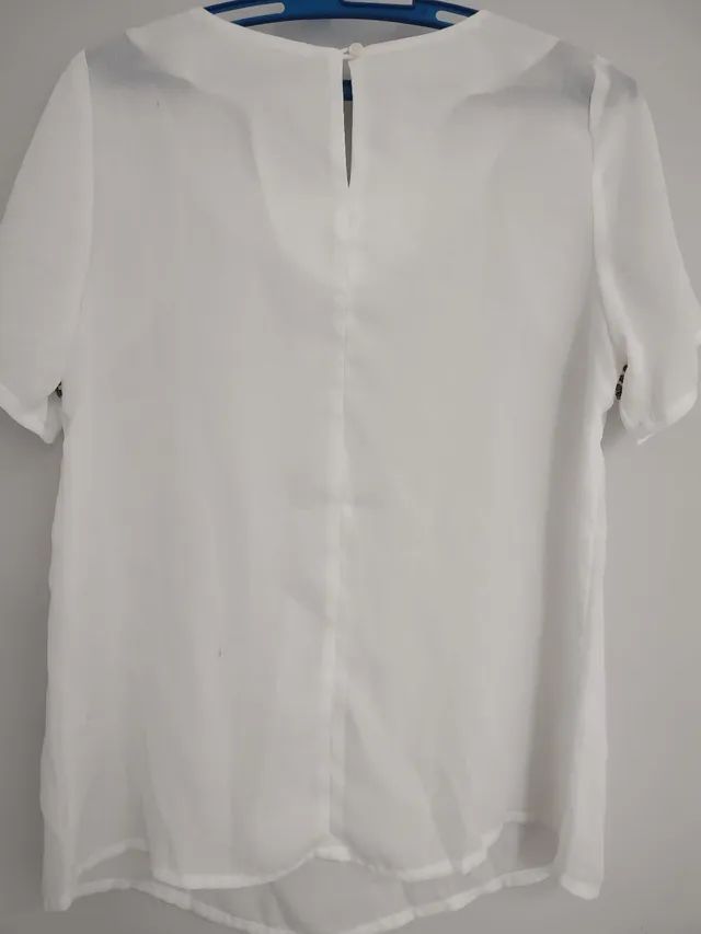 blusa com bordado em pedrarias  - Foto 2
