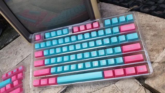Keycaps Maxkey Miami Perfil SA Double Shot ABS