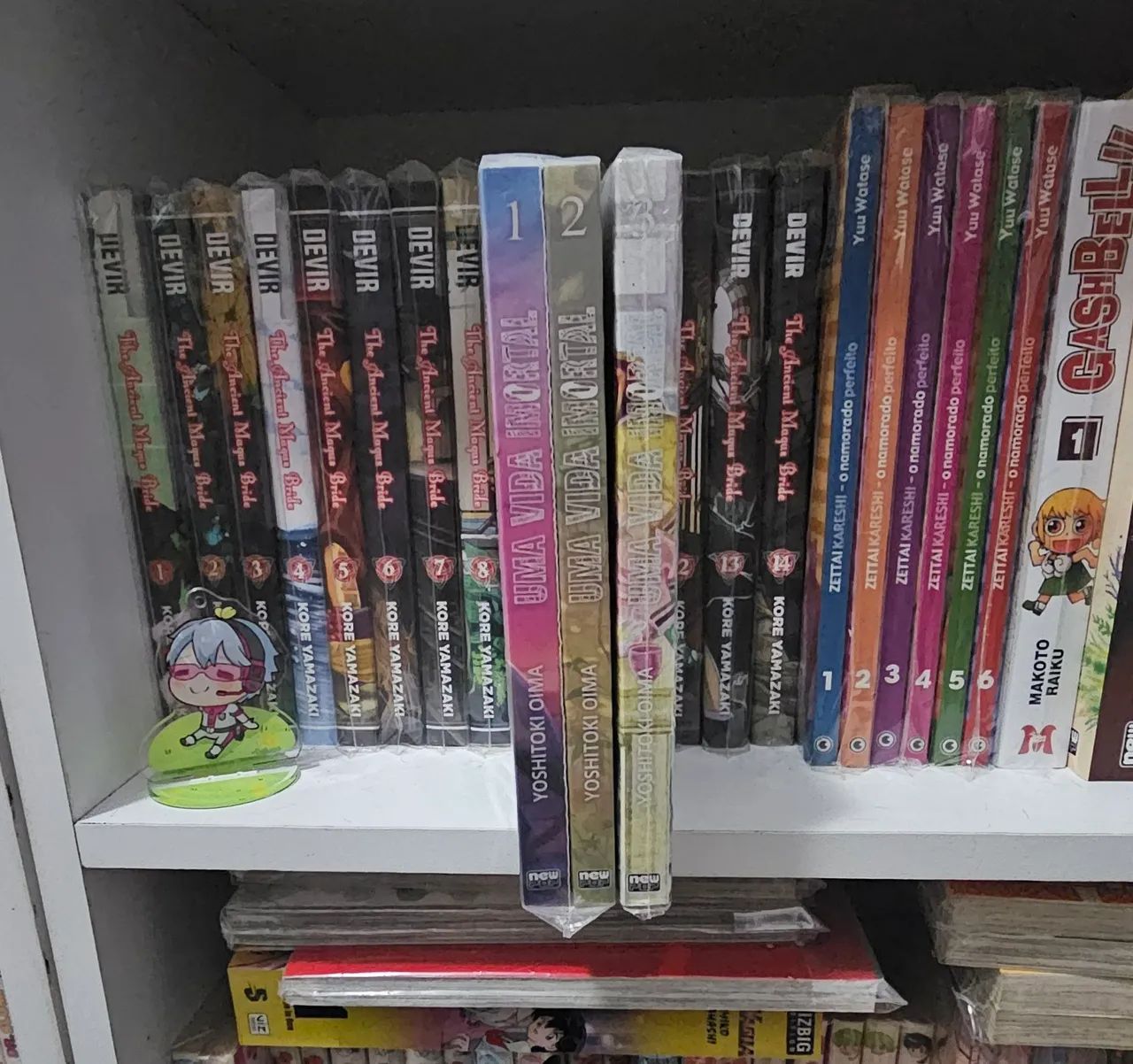 Uma vida imortal Mangás 1 ao 3 - Foto 2