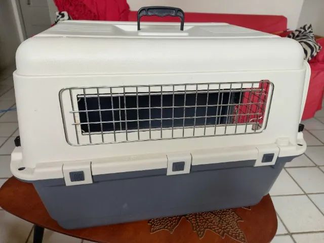 Caixa de transporte cães e gatos Gomoov 70 md